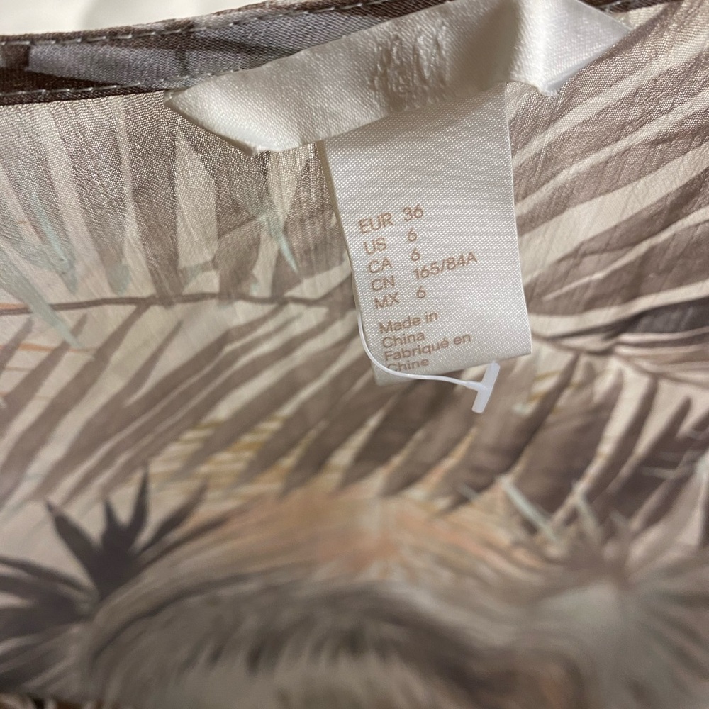 H&M Palm Beach Maxi Cover Up